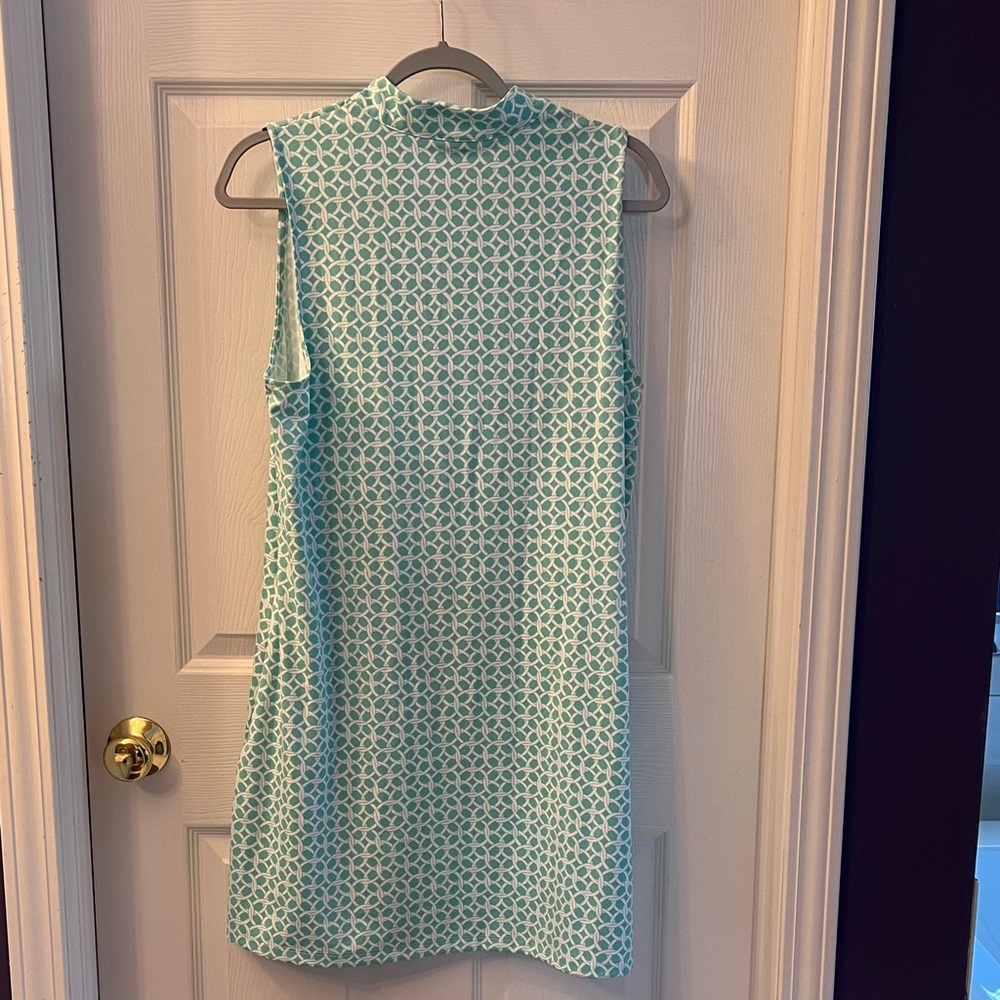 Tommy Bahama Aqua Sleeveless Dress - Picture 2 of 6